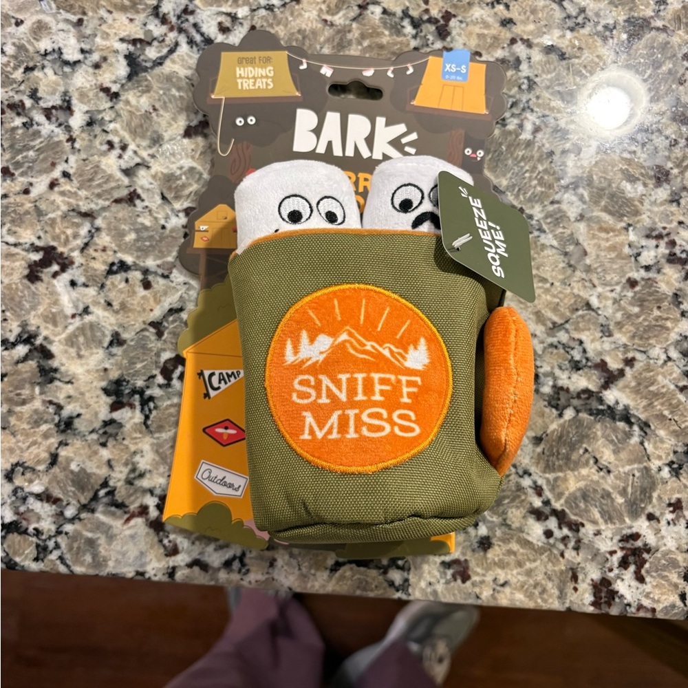 Bark Sniff Miss Interactive Dog Toy (marshmallows!)